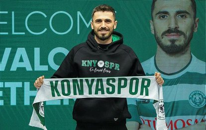 Konyaspor Valon Ethemi’yi resmen kadrosuna kattı!