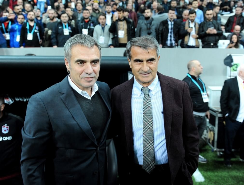 Beşiktaş-Trabzonspor karşılaşmasından kareler