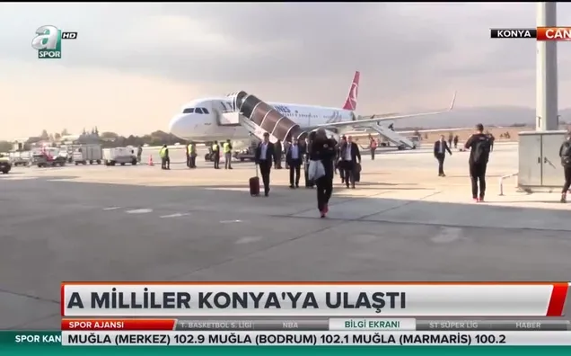 A Milliler Konya'ya ulaştı