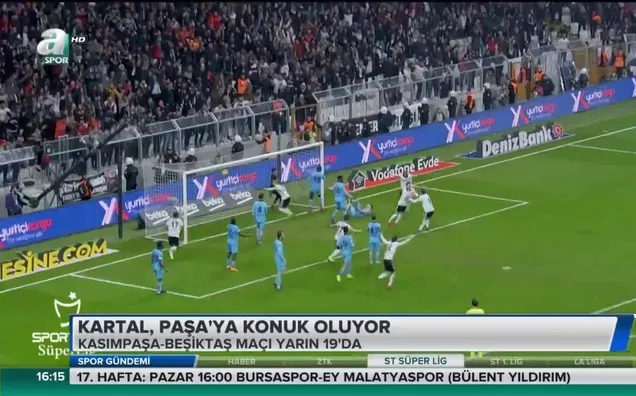 Beşiktaş Kasımpaşa'ya konuk oluyor
