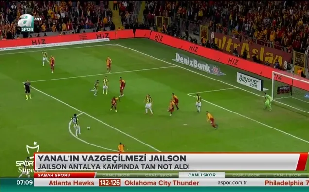 Ersun Yanal'ın vazgeçilmezi Jailson