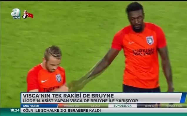 Visca'nın tek rakibi De Bruyne