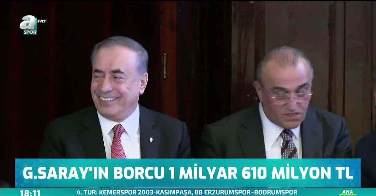 Galatasaray'ın borcu açıklandı