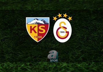 Kayserispor - G.Saray | CANLI