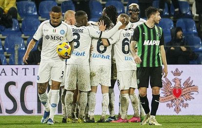 Sassuolo 1-6 Napoli MAÇ SONUCU-ÖZET | Napoli deplasmanda gol oldu yağdı!