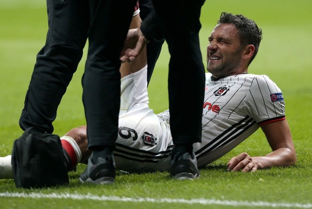 Beşiktaş-Napoli karşılaşmasından kareler