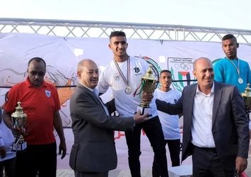 Filistinli sporcu İsrail saldırısında hayatını kaybetti