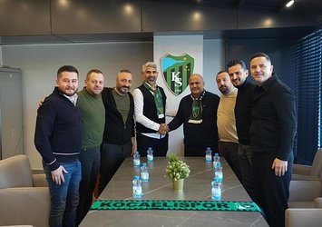 Kocaelispor İsmet Taşdemir ile sözleşme imzaladı!