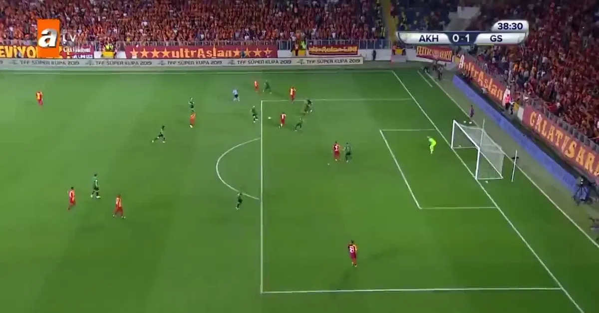 İşte Galatasaray'ın golü | İZLEYİN