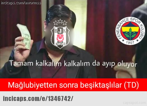 Fenerbahçe - Beşiktaş capsleri güldürdü
