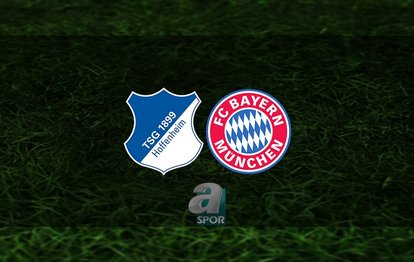 Hoffenheim - Bayern Münih maçı ne zaman, saat kaçta ve hangi kanalda?  |  Almanya Bundesliga
