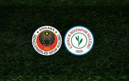 Gençlerbirliği - Rizespor maçı ne zaman, saat kaçta ve hangi kanalda? | Süper Lig