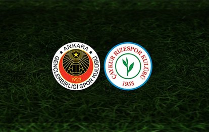 Gençlerbirliği - Rizespor maçı ne zaman, saat kaçta ve hangi kanalda? | Süper Lig