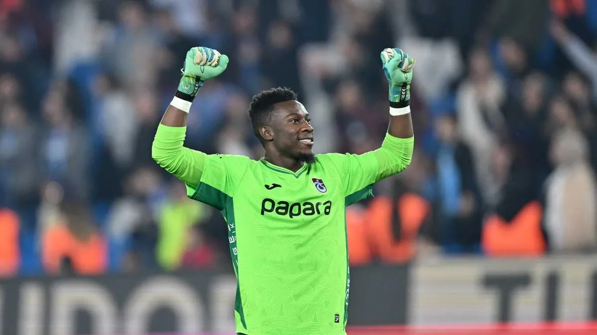 Andre Onana 1 yıl daha Trabzonspor'da