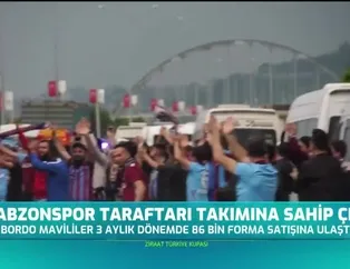Trabzonspor taraftarı takımına sahip çıktı