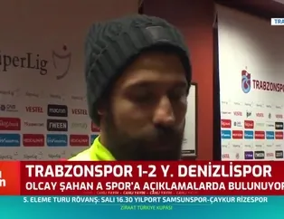 Olcay Şahan: Son 2 maçımız var onları kazanıp ilk yarıyı güzel kapatmak istiyoruz