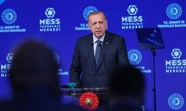 Başkan Erdoğan Mess Teknoloji Merkezi'nin açılışını robot ile yaptı!