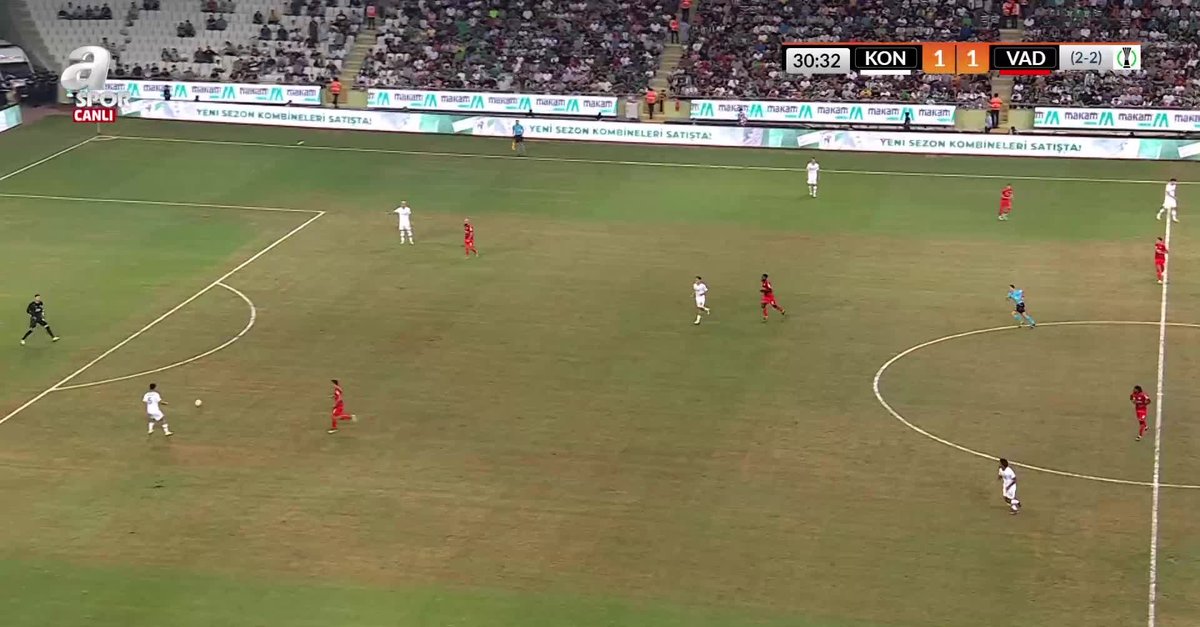 GOL |  Konyaspor 1-2 Vaduz