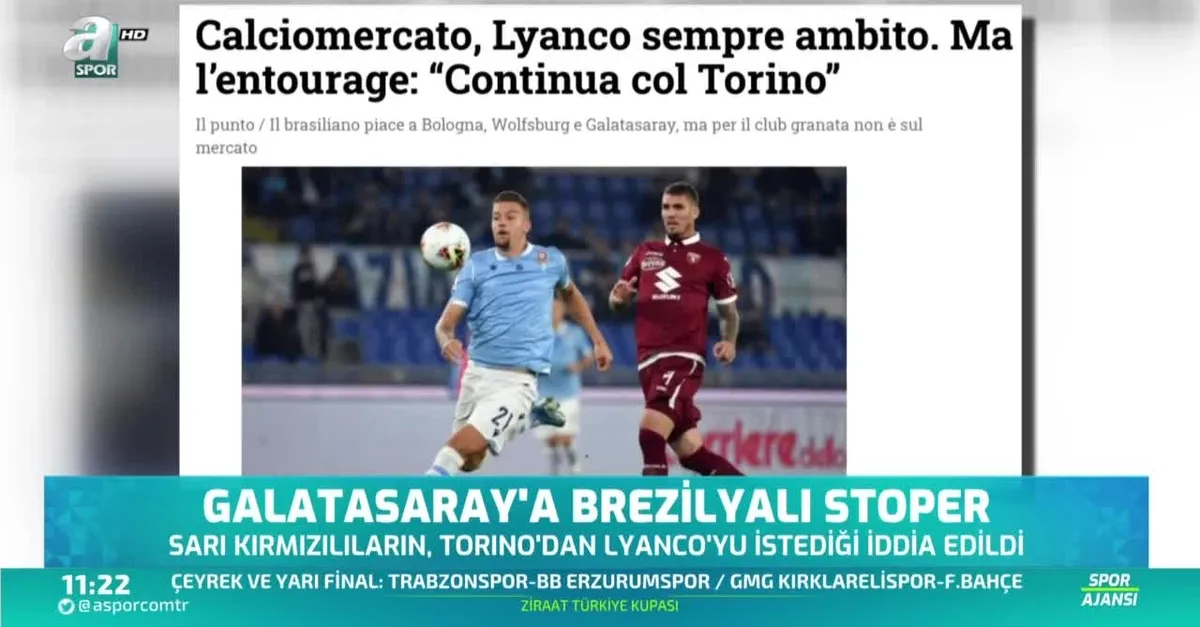 Galatasaray'a Brezilyalı stoper