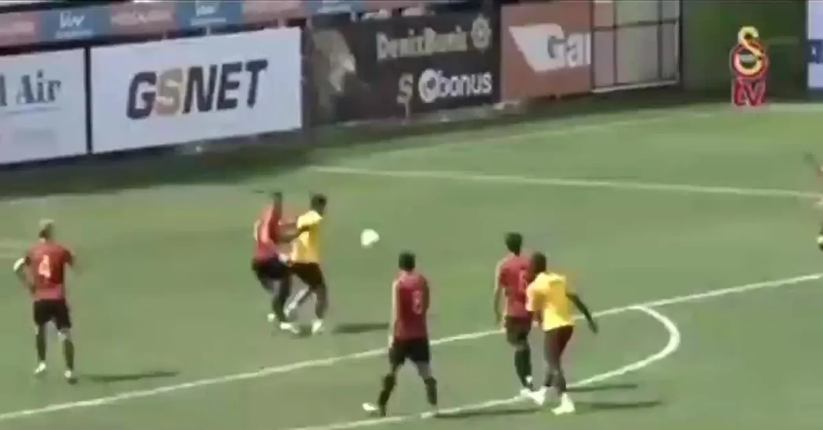 Galatasaray'ın yıldız golcüsü Falcao'dan şık gol!