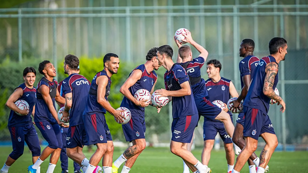 Trabzonspor, Yeni Sezon Hazırlıklarına Mehmet Ali Yılmaz Tesisleri'nde Devam Etti