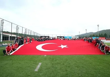 Beşiktaş'tan Cumhuriyet Bayramı kutlaması