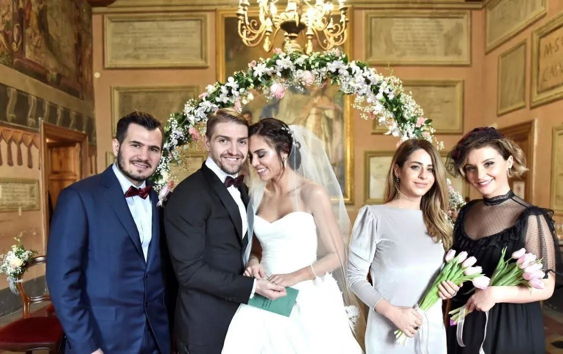 Caner Erkin ve Şükran Ovalı çifti evlendi - 3