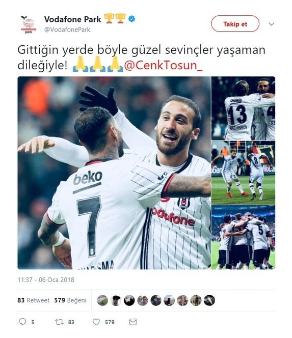 Cenk Tosun paylaşımları