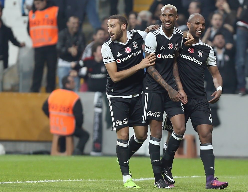 Beşiktaş-Akhisar Belediyespor karşılaşmasından kareler