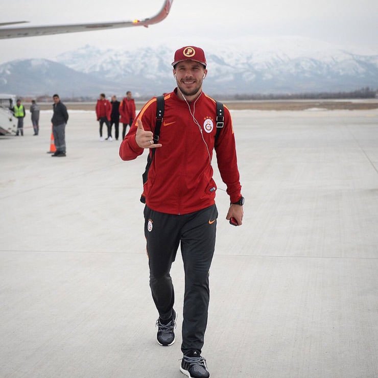 Lukas Podolski’nin menajeri İstanbul’da