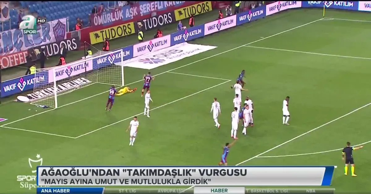 Ağaoğlu'ndan "Takımdaşlık" vurgusu