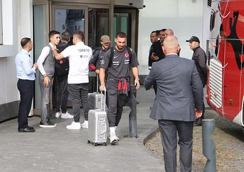 A Milli Takım'ımız İzlanda’ya doğru yola çıktı