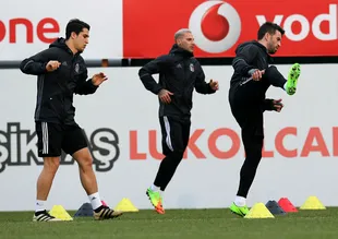 Beşiktaş'ta gözler derbiye çevrildi