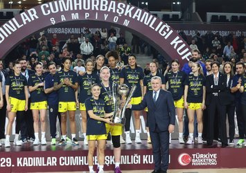 Cumhurbaşkanlığı Kupası F.Bahçe Opet'in!