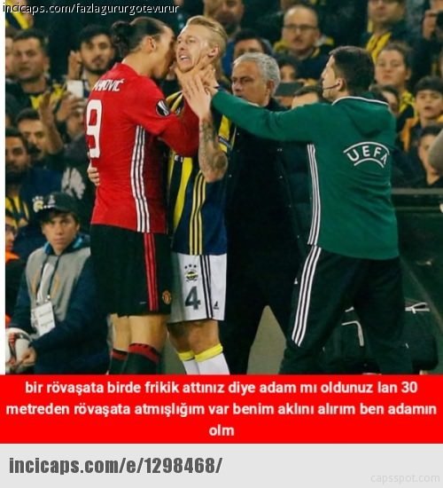 Fenerbahçe - ManU capsleri
