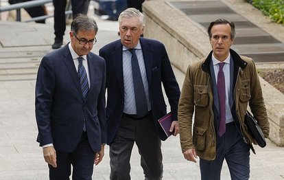 Carlo Ancelotti hakim karşısına çıktı