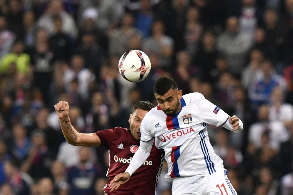 Olympique Lyon - Beşiktaş maçından kareler