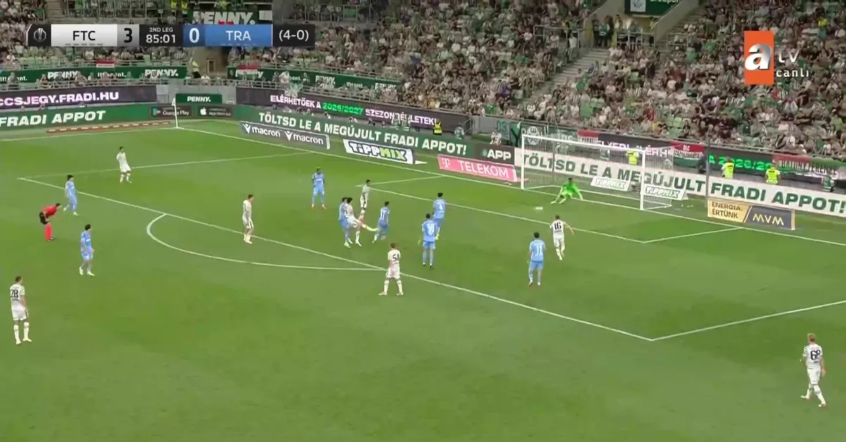 GOL | Ferencvaros 4-0 Trabzonspor