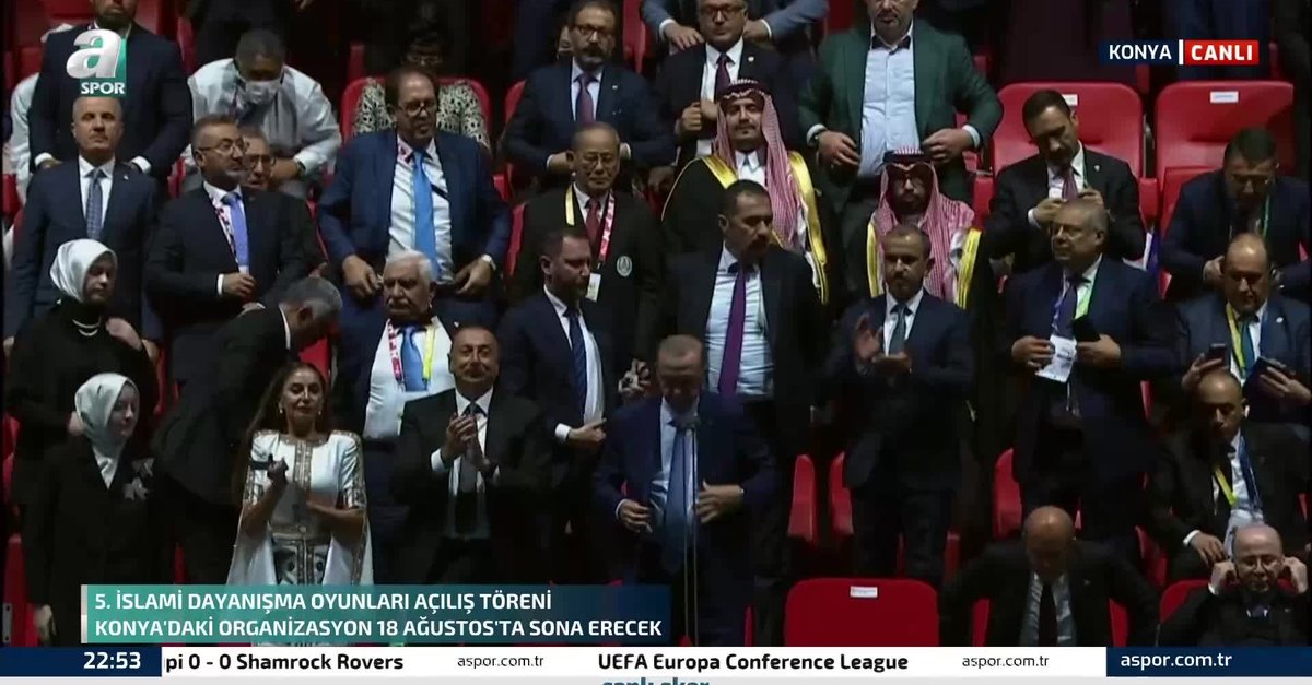 5. İslami Dayanışma Oyunları açılışını Başkan Recep Tayyip Erdoğan yaptı