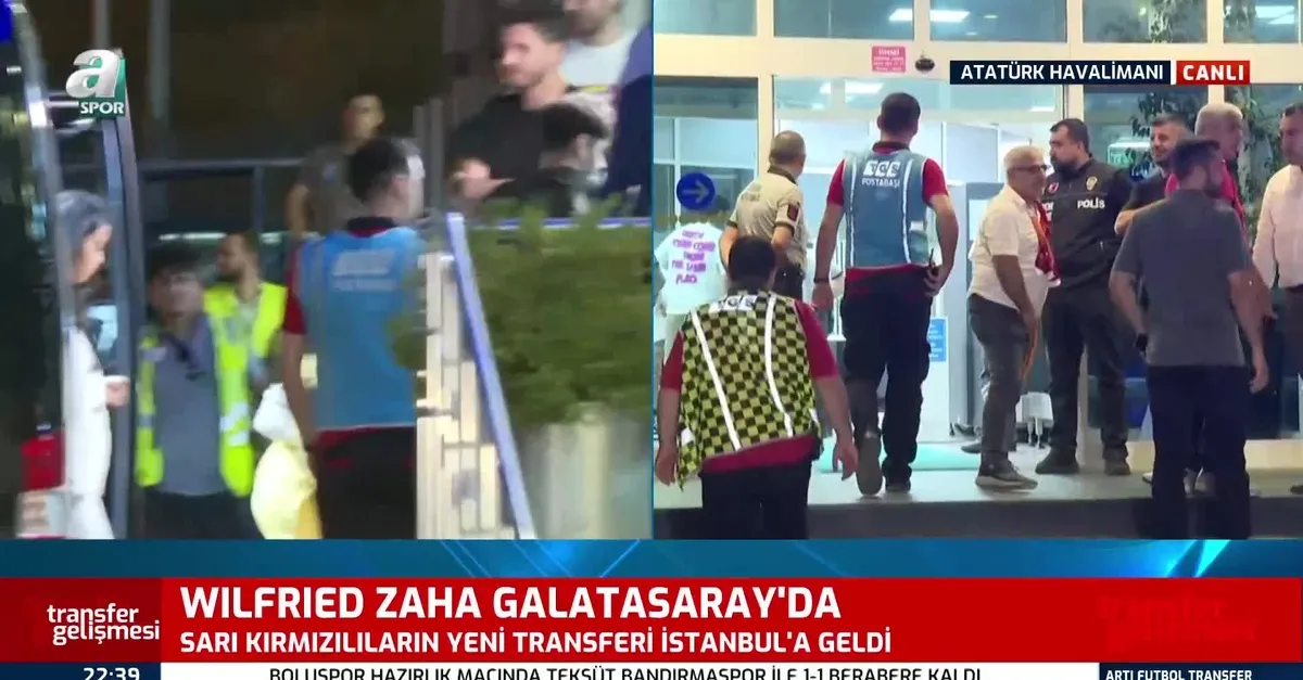 Galatasaray haberleri: Zaha İstanbul'da