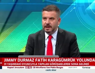 Galatasaraylı Jimmy Durmaz Fatih Karagümrük yolunda