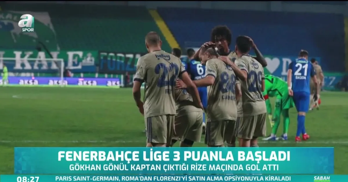 Fenerbahçe lige 3 puanla başladı