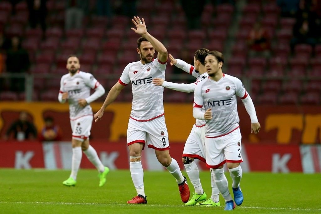 Galatasaray-Gençlerbirliği karşılaşmasından kareler
