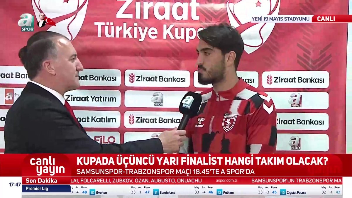 23 Nisan 2026 - Yalçın Kayan: Kupayı bu şehre getireceğiz - Aspor  Ziraat Türkiye Kupası