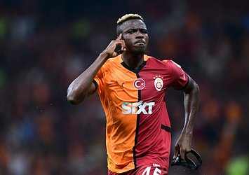 G.Saray'da Osimhen şoku!