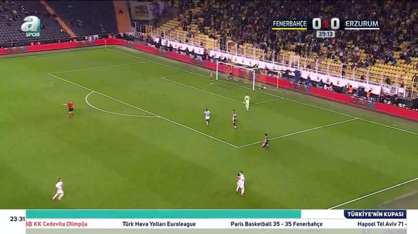 Fenerbahçe 3-1 Erzurumspor FK (MAÇ SONUCU-ÖZET)