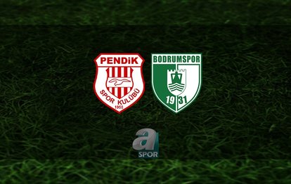 Pendikspor - Bodrumspor maçı ne zaman, saat kaçta ve hangi kanalda? | TFF 1. Lig