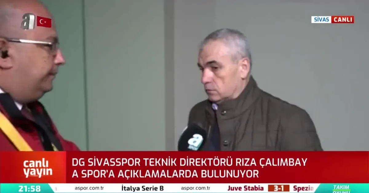 Rıza Çalımbay: Çok güzel bir lig maçı oynandı