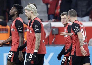 Bayer Leverkusen zirve takibini sürdürdü
