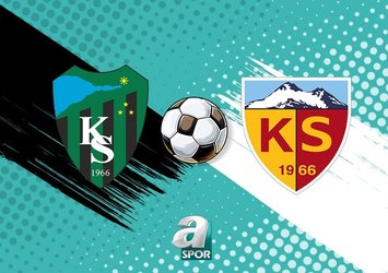 Kocaelispor - Kayserispor | CANLI